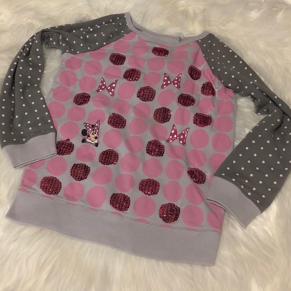 EUC Girl’s Minnie Mouse Sweater - Size M